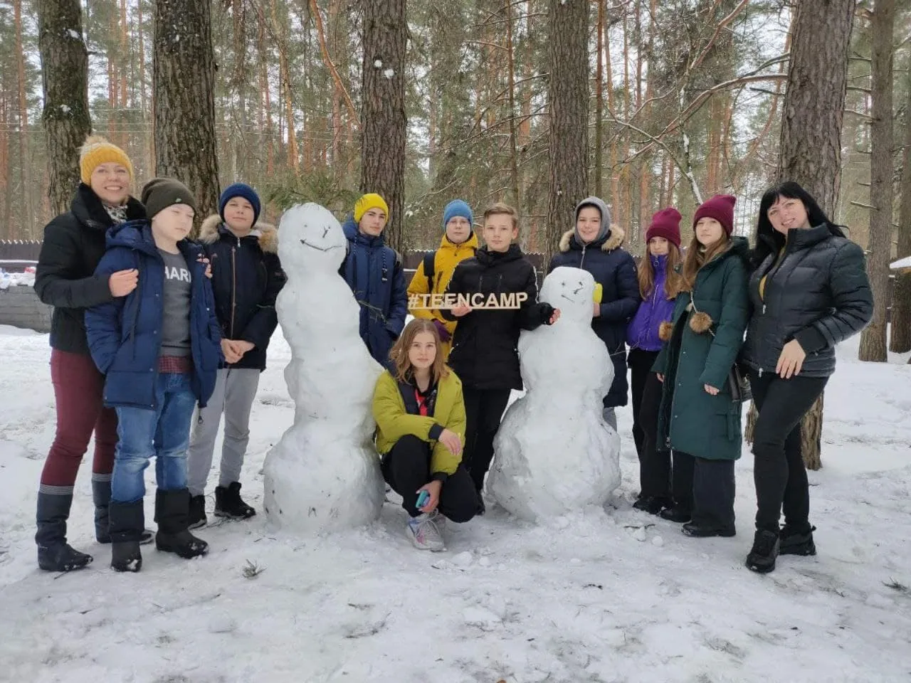 Зимові командні активності учнів Redfox Homeschool