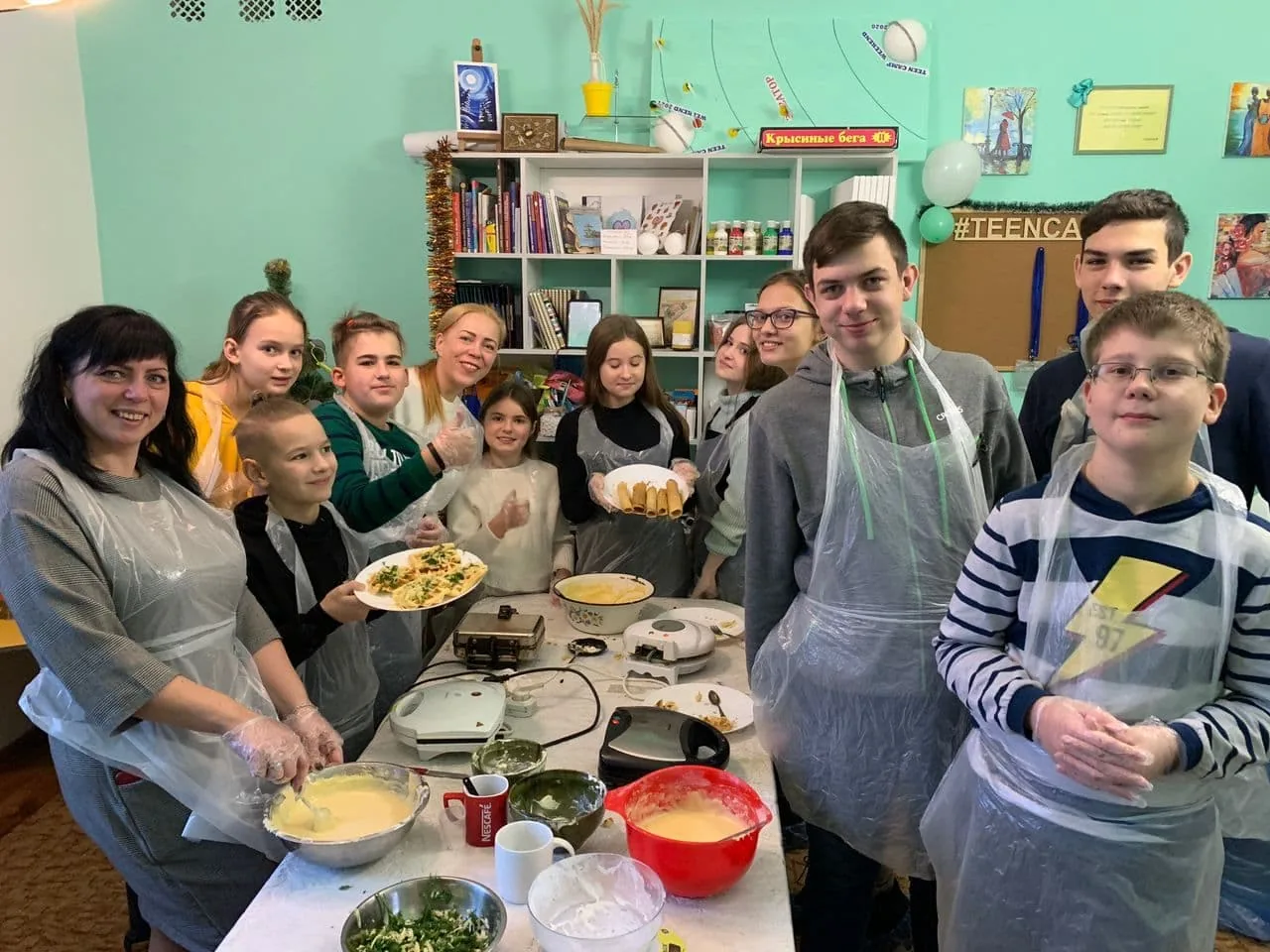 Кулінарне заняття учнів Redfox Homeschool